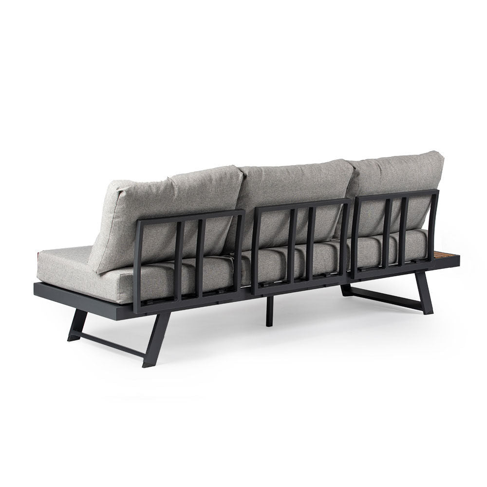 Caspian Sun Sofa with Cushions and Side Table - view 11