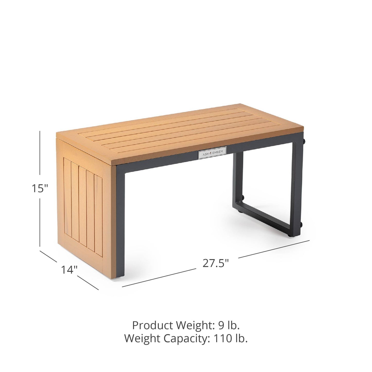 Caspian C-Style End Table - view 8