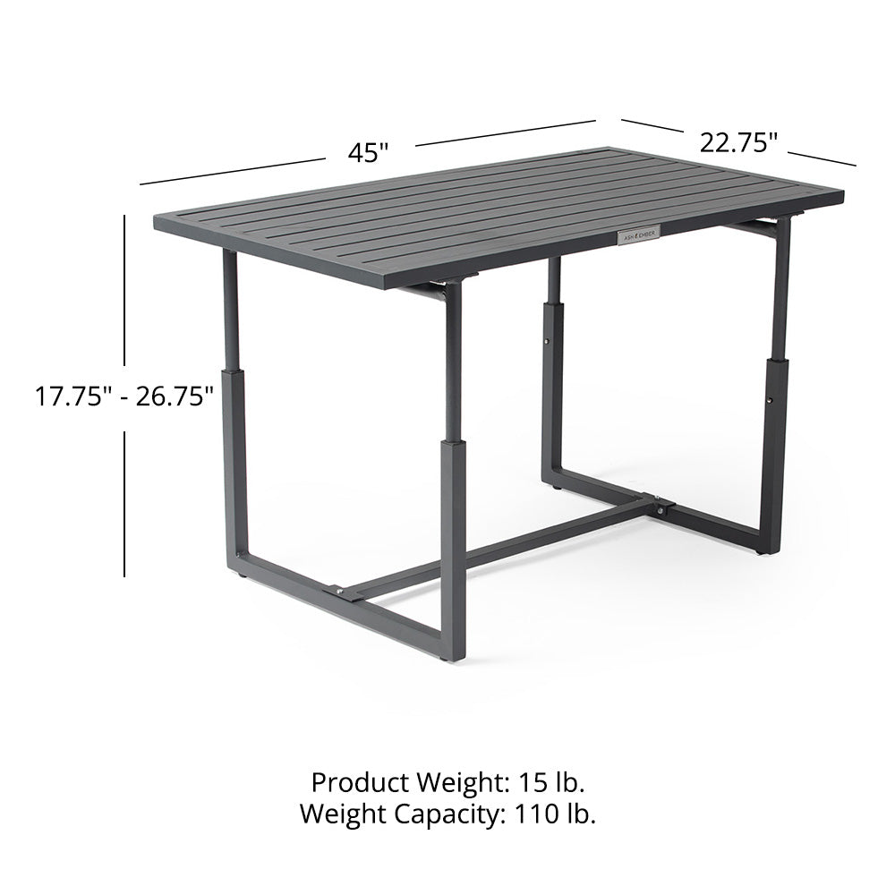 Caspian Adjustable Coffee Table - view 6