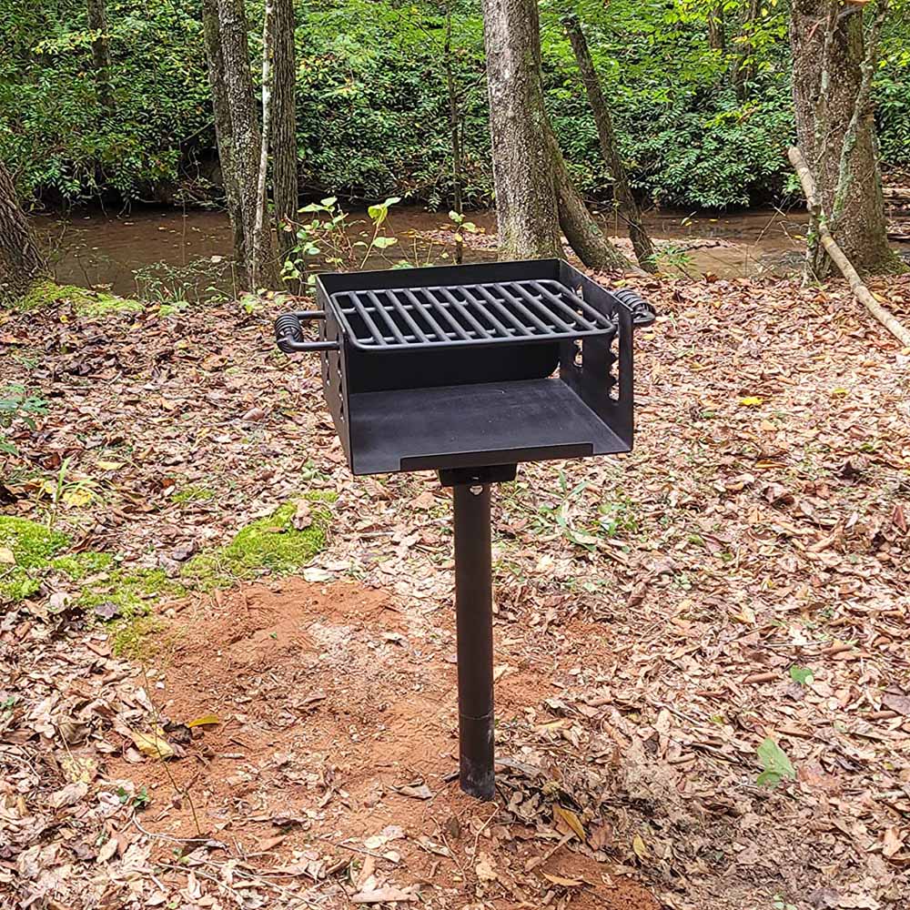 384 Sq. In. Park-Style Charcoal Grill | Grill Only - view 2