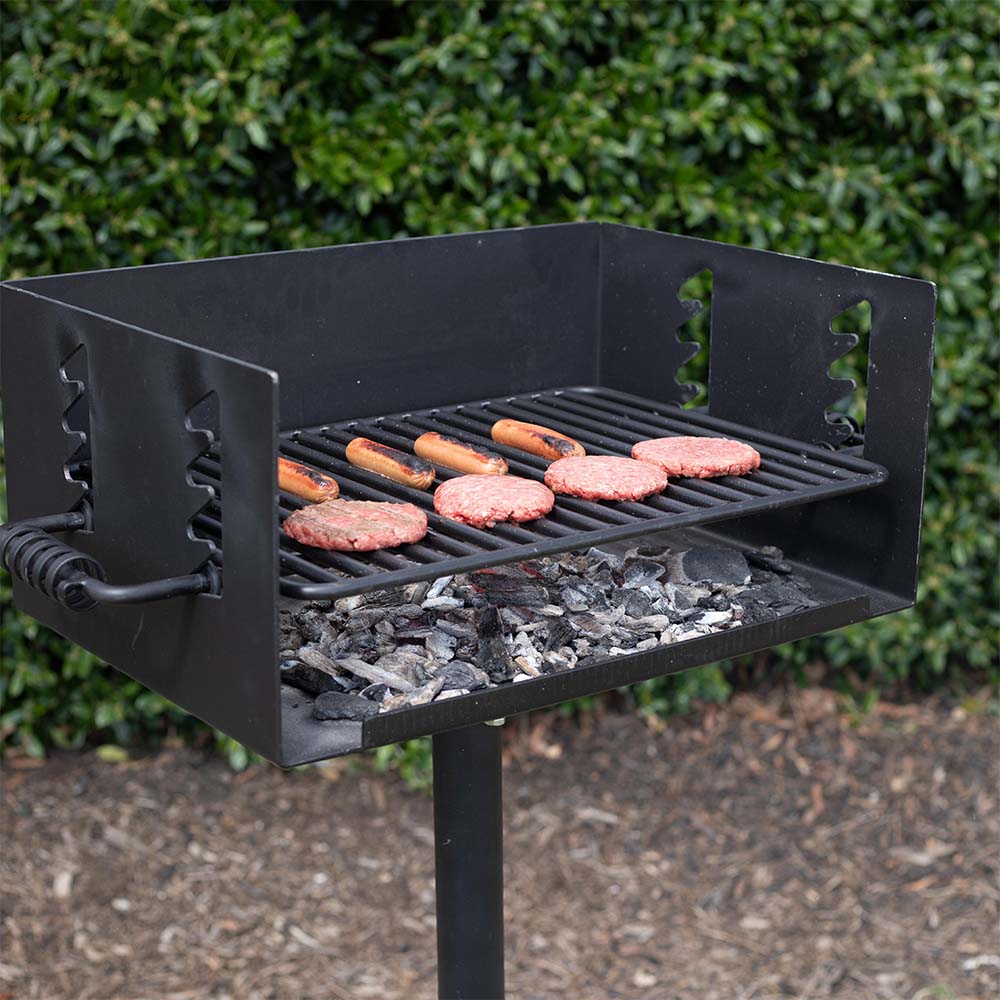 384 Sq. In. Park-Style Charcoal Grill | Grill Only