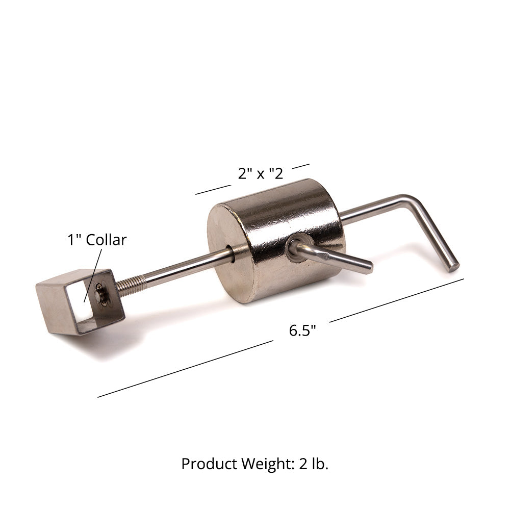 Counterbalance for 1" Square Spit Rod - view 8