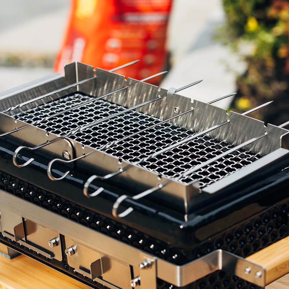 16" Tabletop Hibachi & Skewer Set