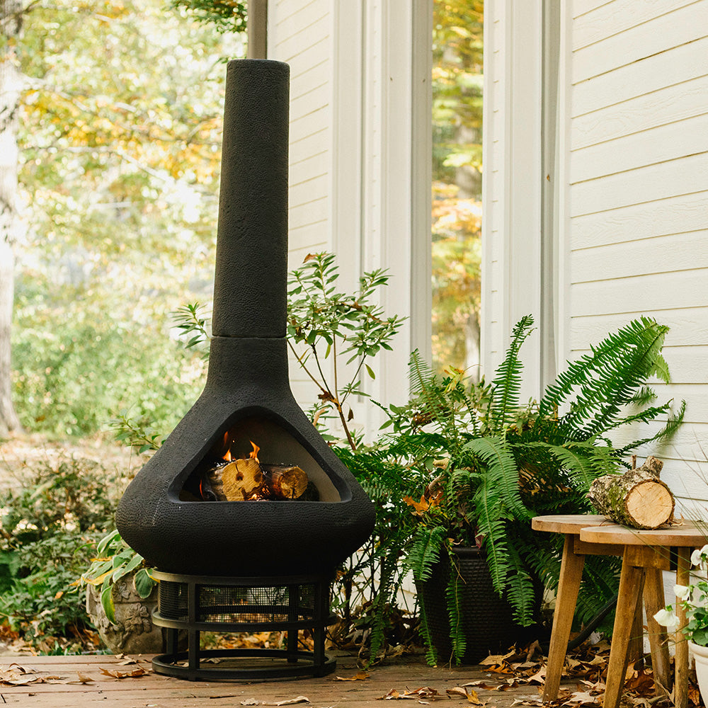 Scratch and Dent, Ceramic Chiminea | Ash & Ember