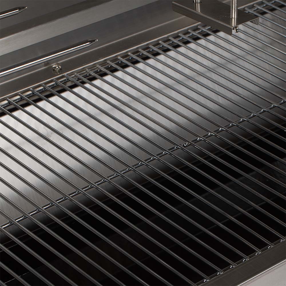 25 Watt Stainless Steel Rotisserie Grill with Hood