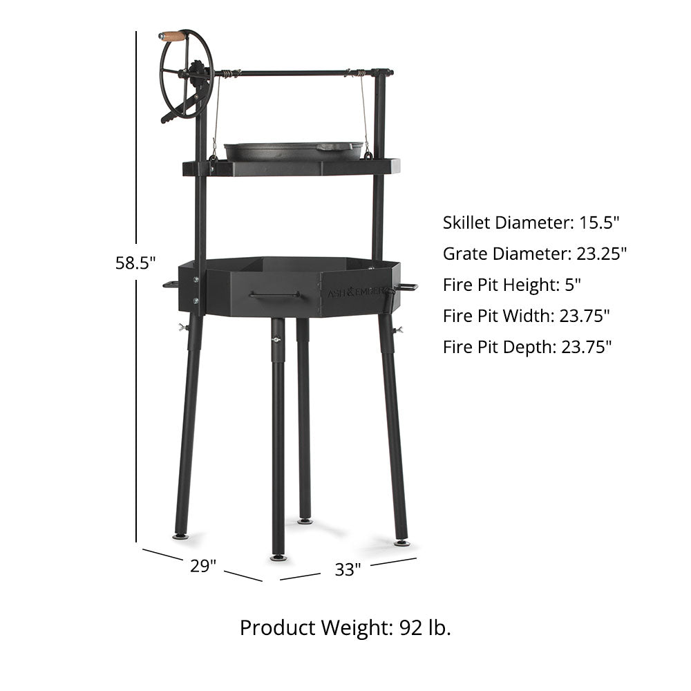 Santa Maria Open Fire Grill