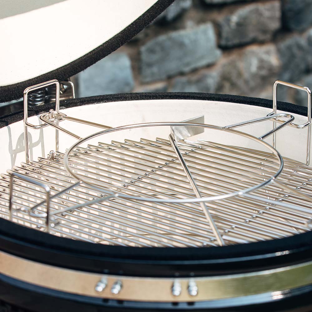 18" Kamado Grill with Grade A Teak Table | Grade A Teak