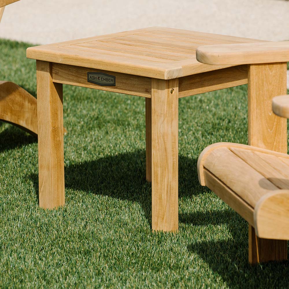 Sierra Grade A Teak End Table - view 4