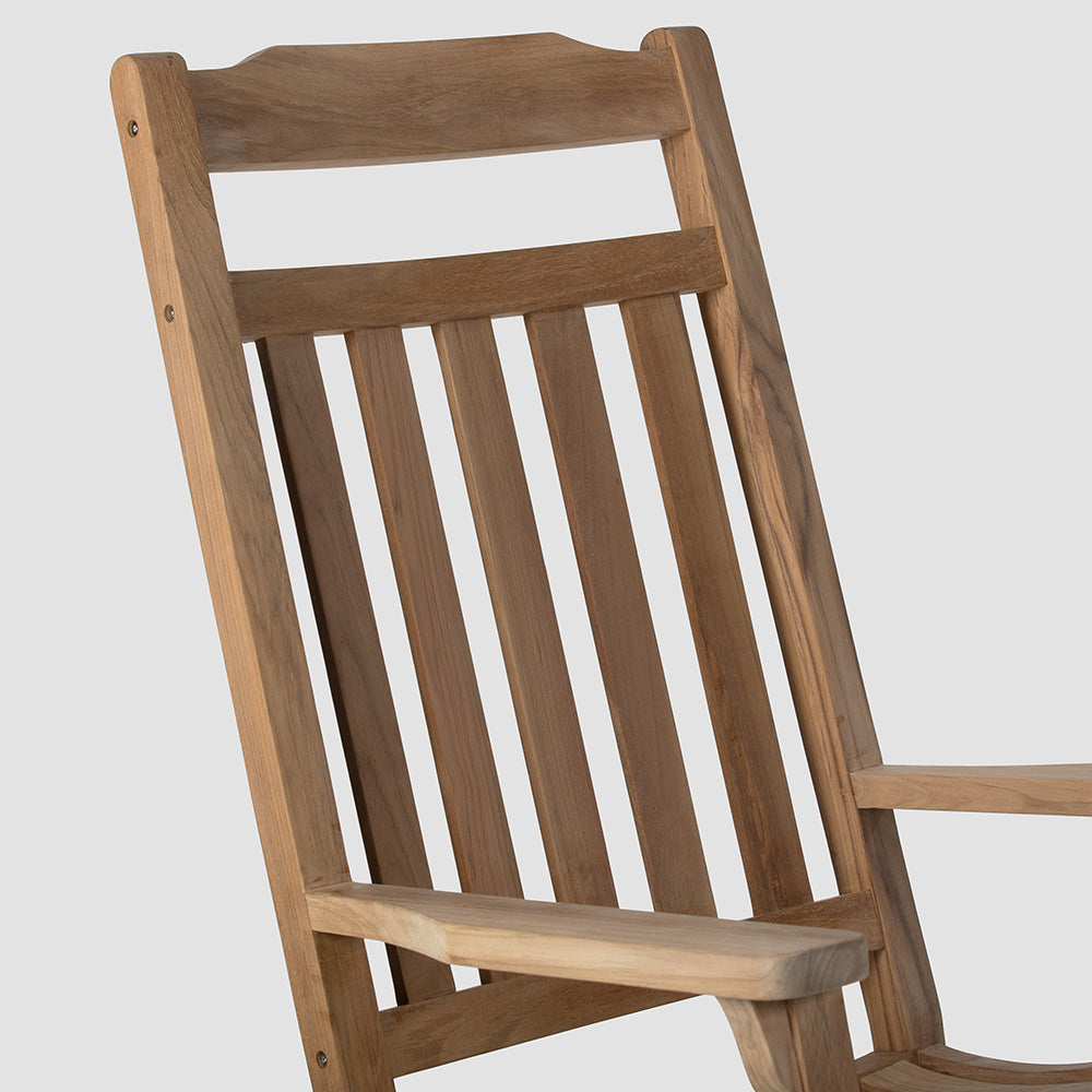 Grade A Teak Rocking Chair