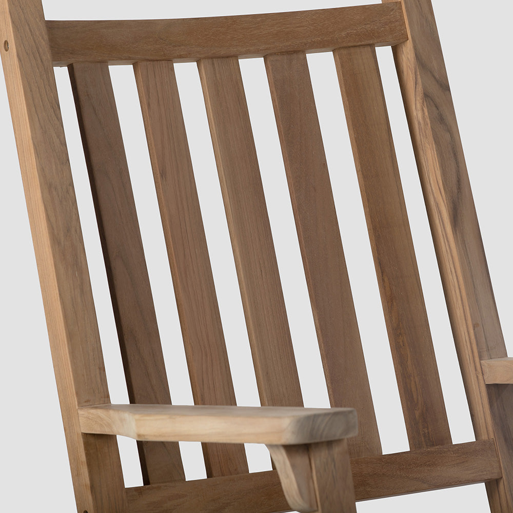 Grade A Teak Rocking Chair