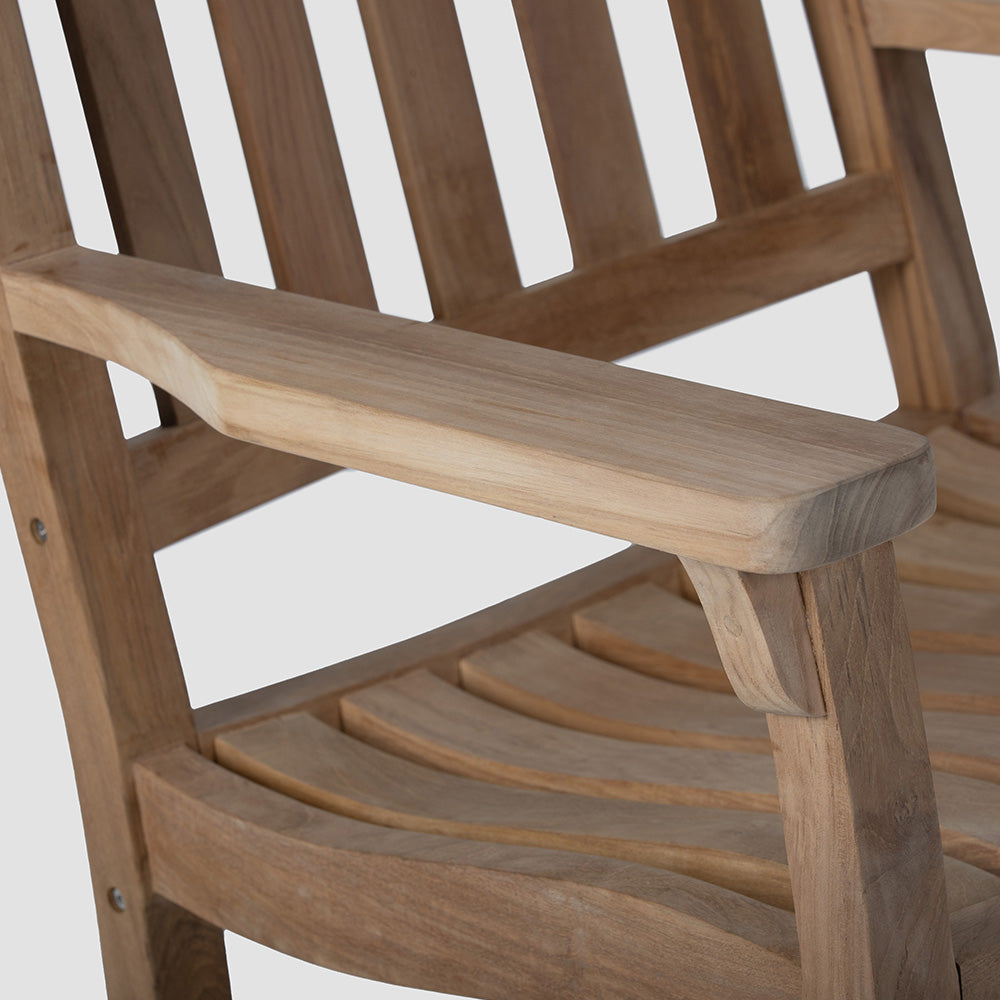 Grade A Teak Rocking Chair