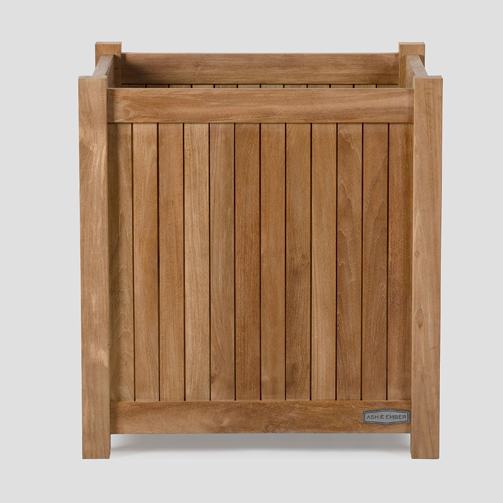 Grade A Teak Square Planter Box | X-Large