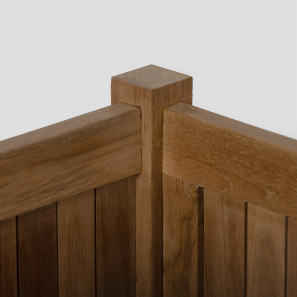 Grade A Teak Square Planter Box | X-Large