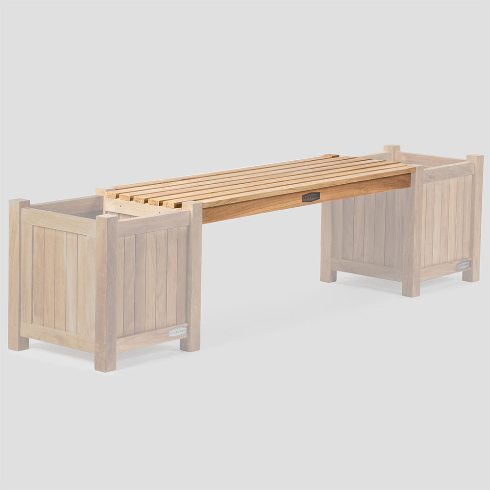 Grade A Teak Connecting Bench - view 2