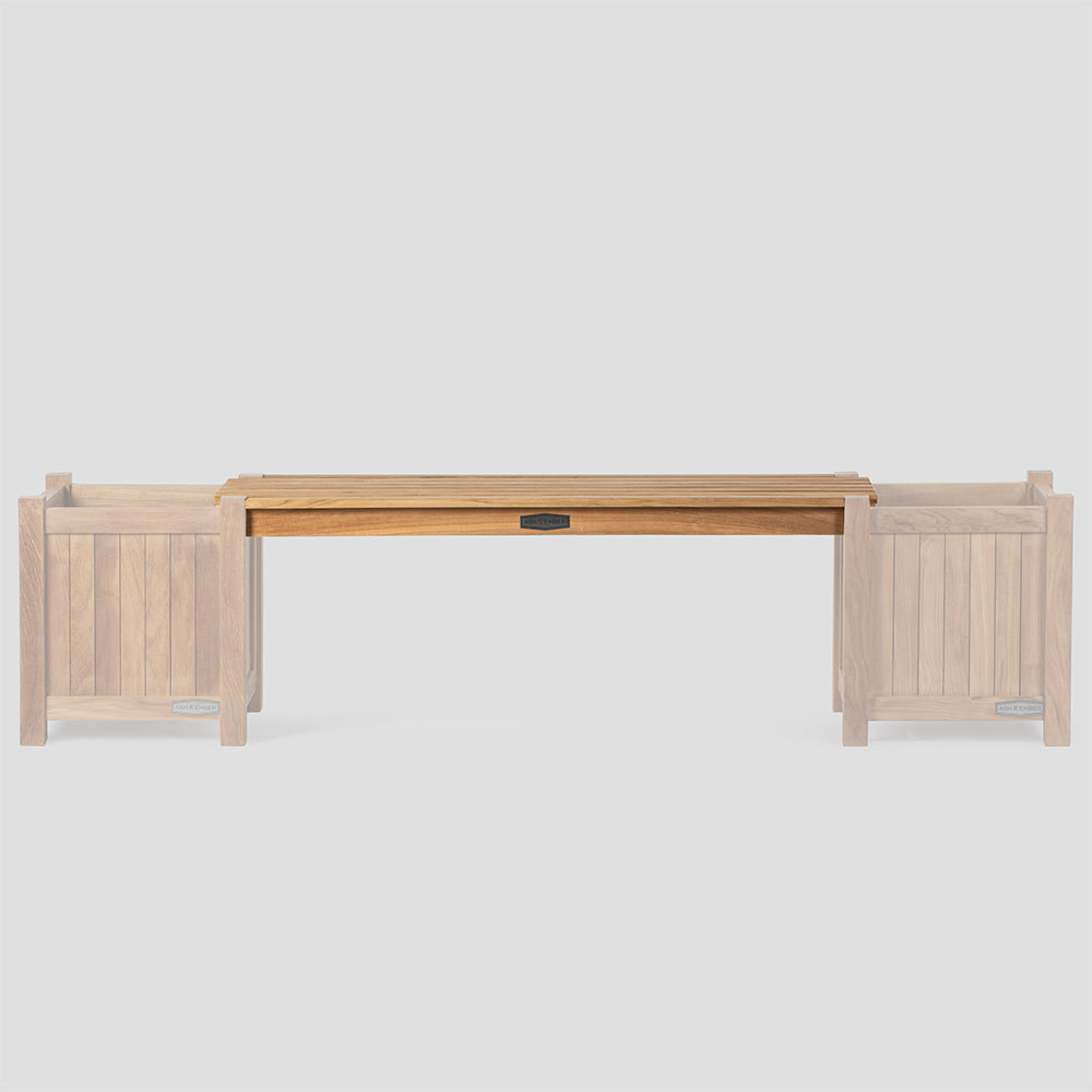 Grade A Teak Connecting Bench - view 3