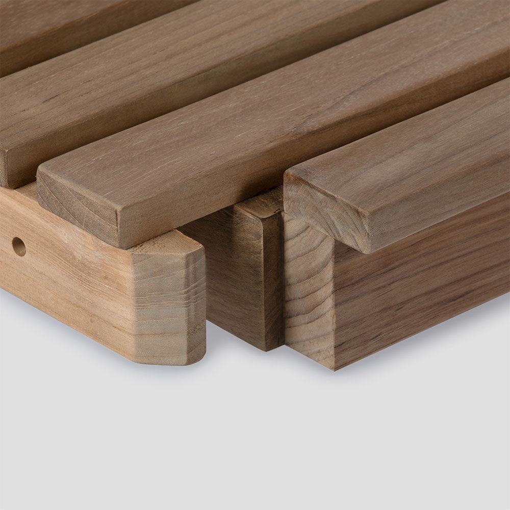 Grade A Teak Connecting Bench - view 6