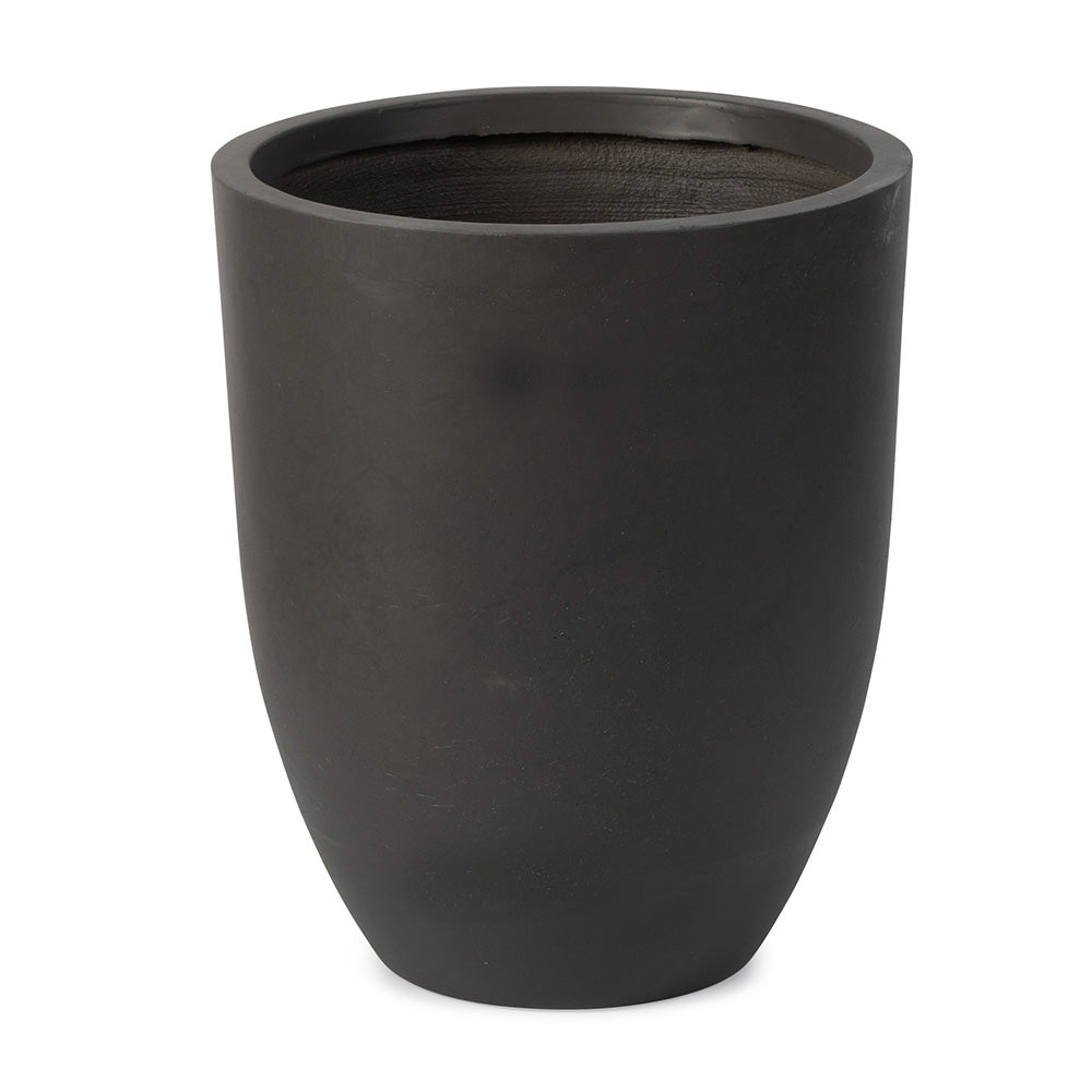 Onyx Laurel Planters | Charcoal / 18in