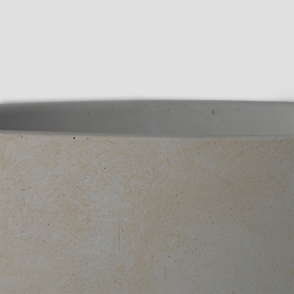 Onyx Laurel Planters | Satin Ivory / 22in - view 21