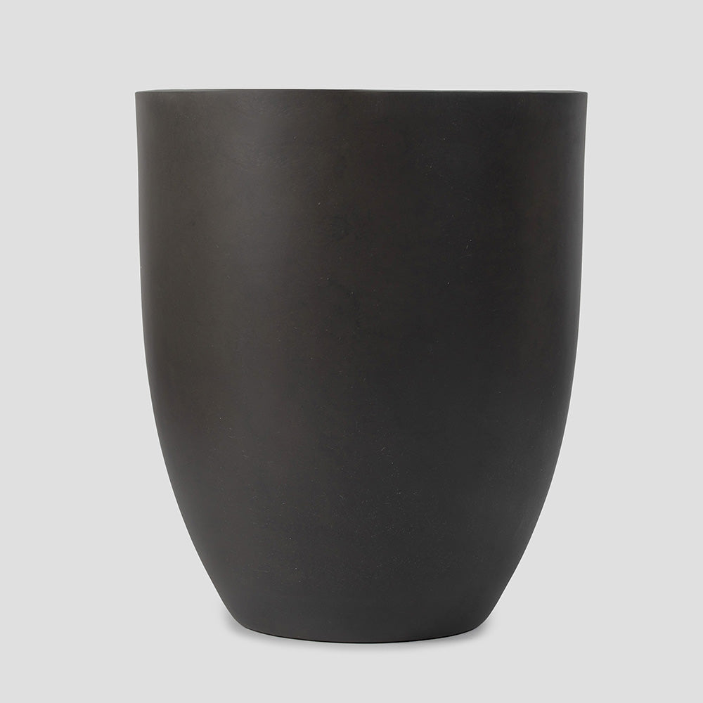 Onyx Laurel Planters | Charcoal / 22in - view 26