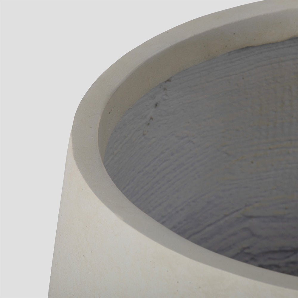 Onyx Hardy Planters | Satin Ivory / 17in - view 4