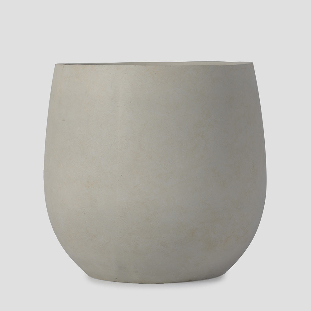 Onyx Hardy Planters | Satin Ivory / 21.5in - view 18