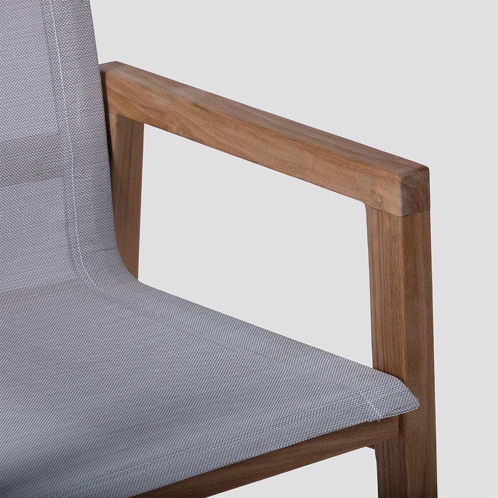 Grade A Teak Sling Dining Chair