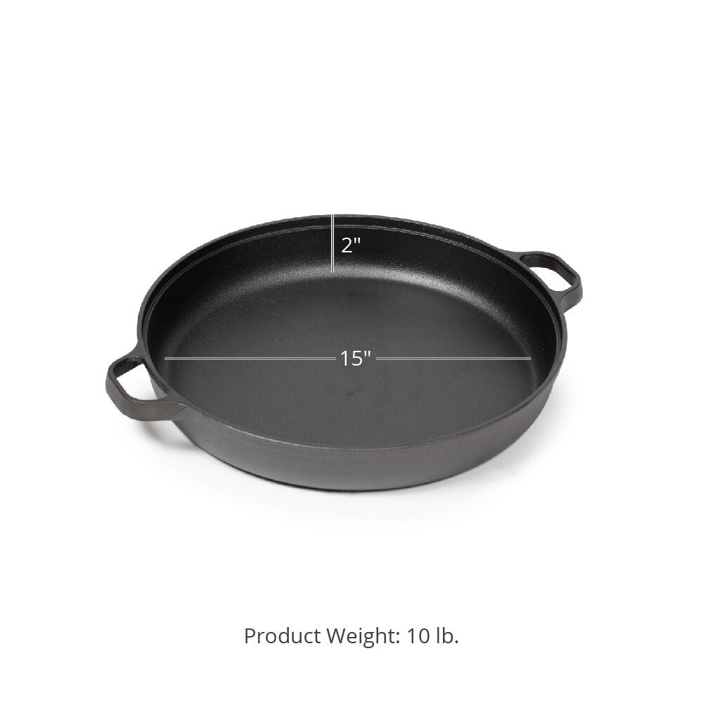 Scratch and Dent - 15” Cast Iron Skillet - FINAL SALE - view 8