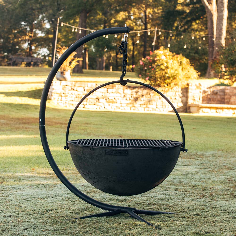 Cauldron Fire Pit Bowls | 42" / Bowl + Stand - view 35