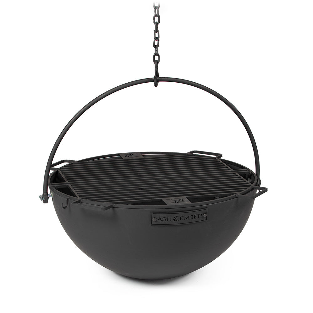 Cauldron Fire Pit Bowls - Cauldron Size: 30in / Optional Cauldron Stand: Bowl Only | 30in / Bowl Only