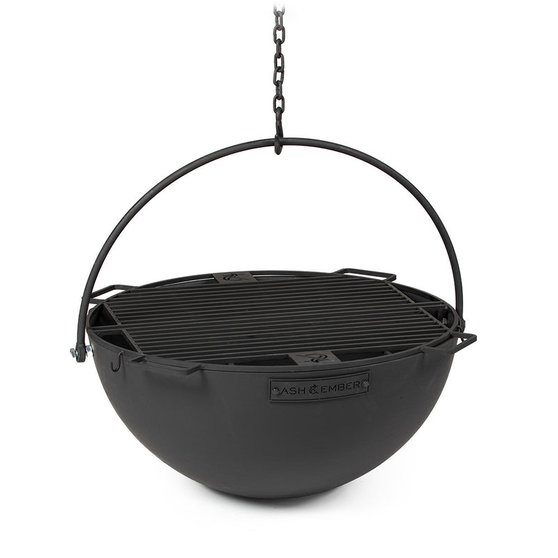 Cauldron Fire Pit Bowls - Cauldron Size: 30” / Optional Cauldron  Stand: Bowl Only | 30” / Bowl Only