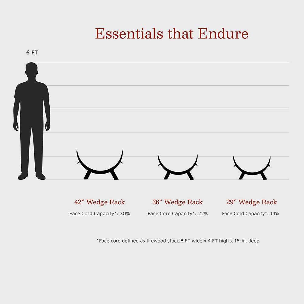 Wedge Firewood Rack | 29in - view 9