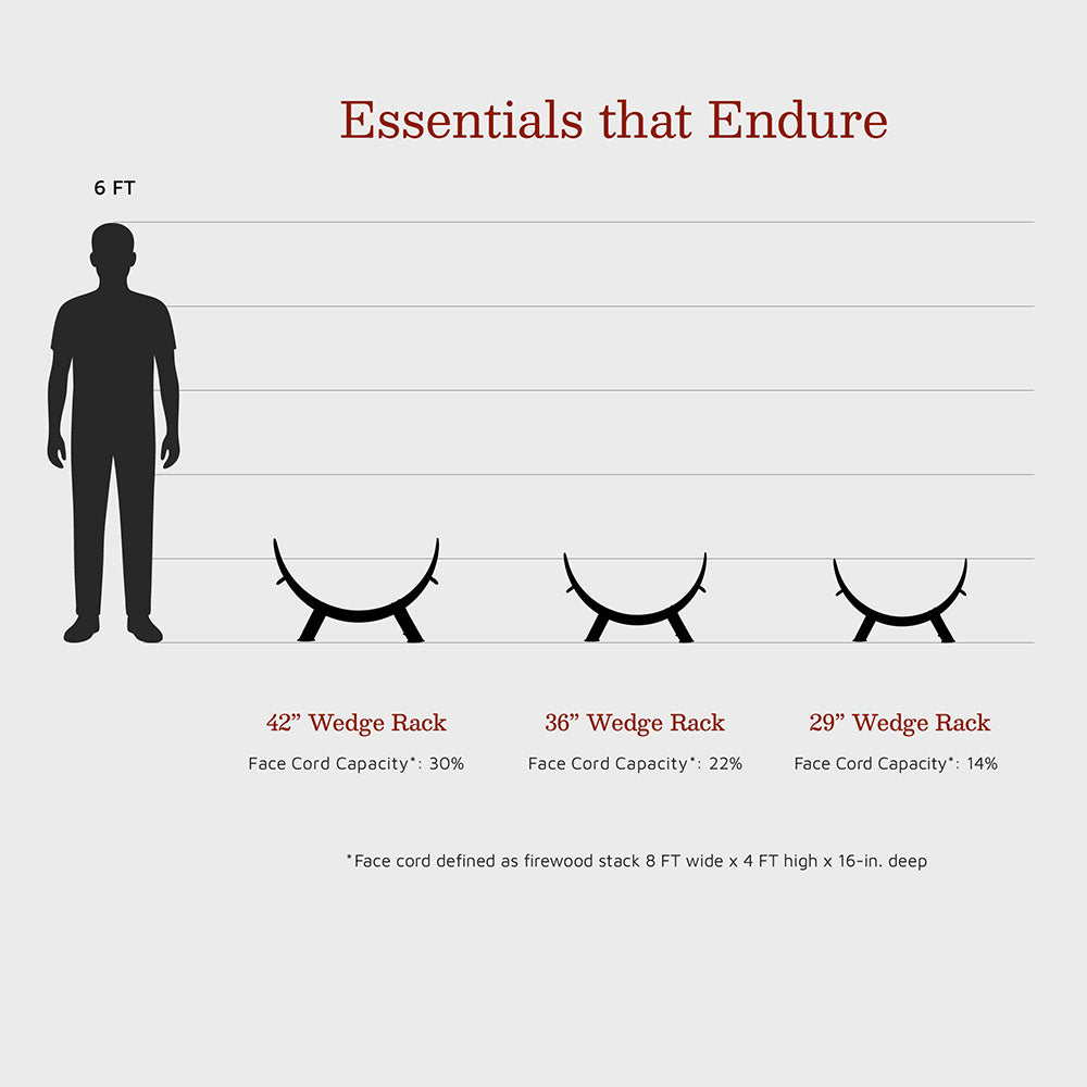 Wedge Firewood Rack | 36in - view 19