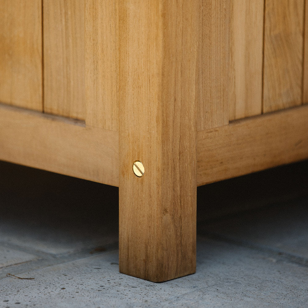 Grade A Teak Storage Chest - view 8