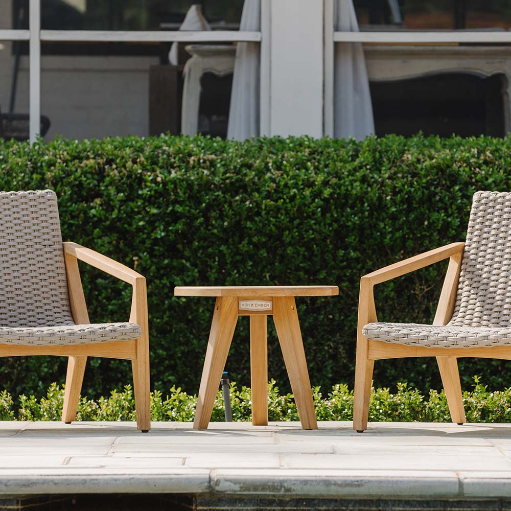 Grade A Teak Round End Table