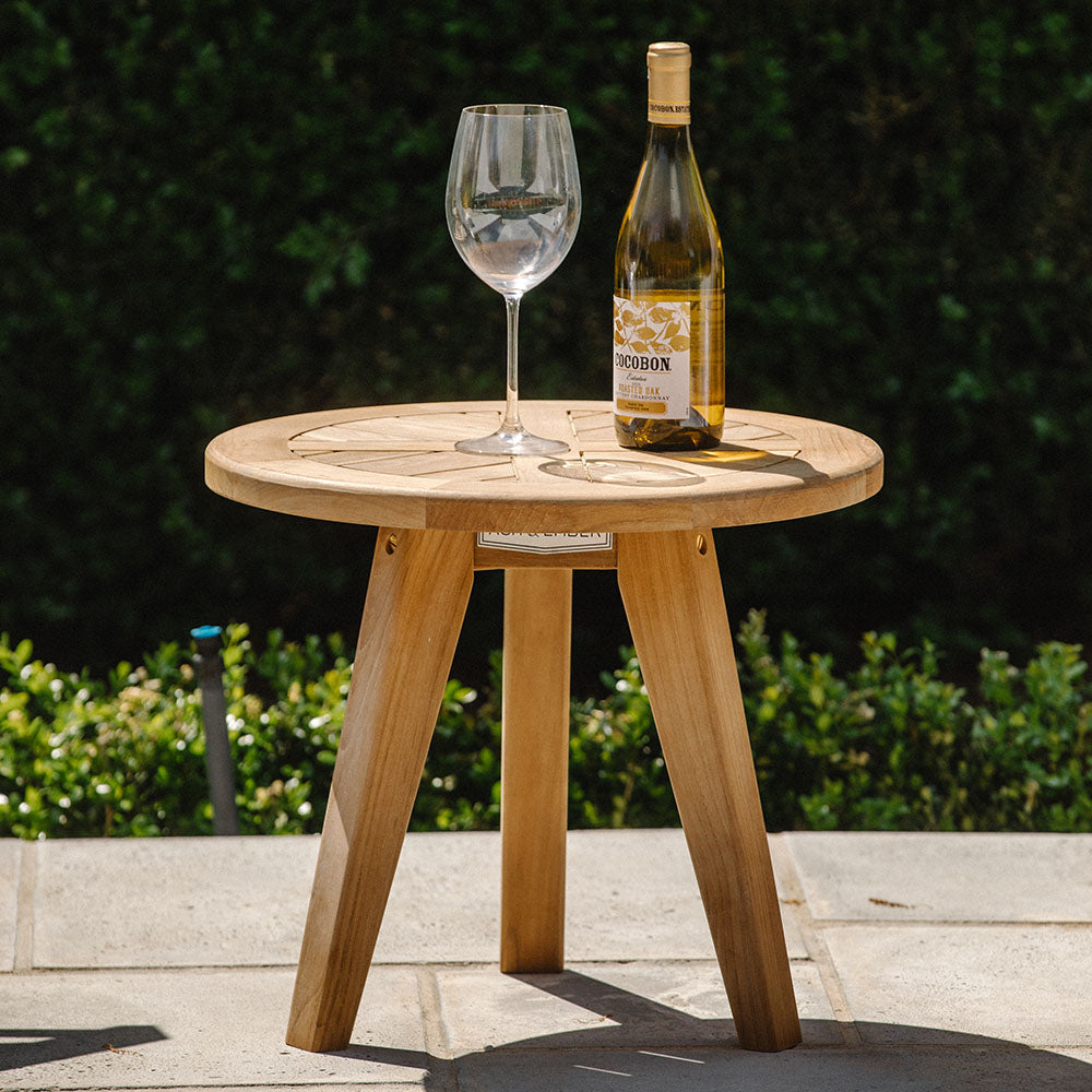 Grade A Teak Round End Table