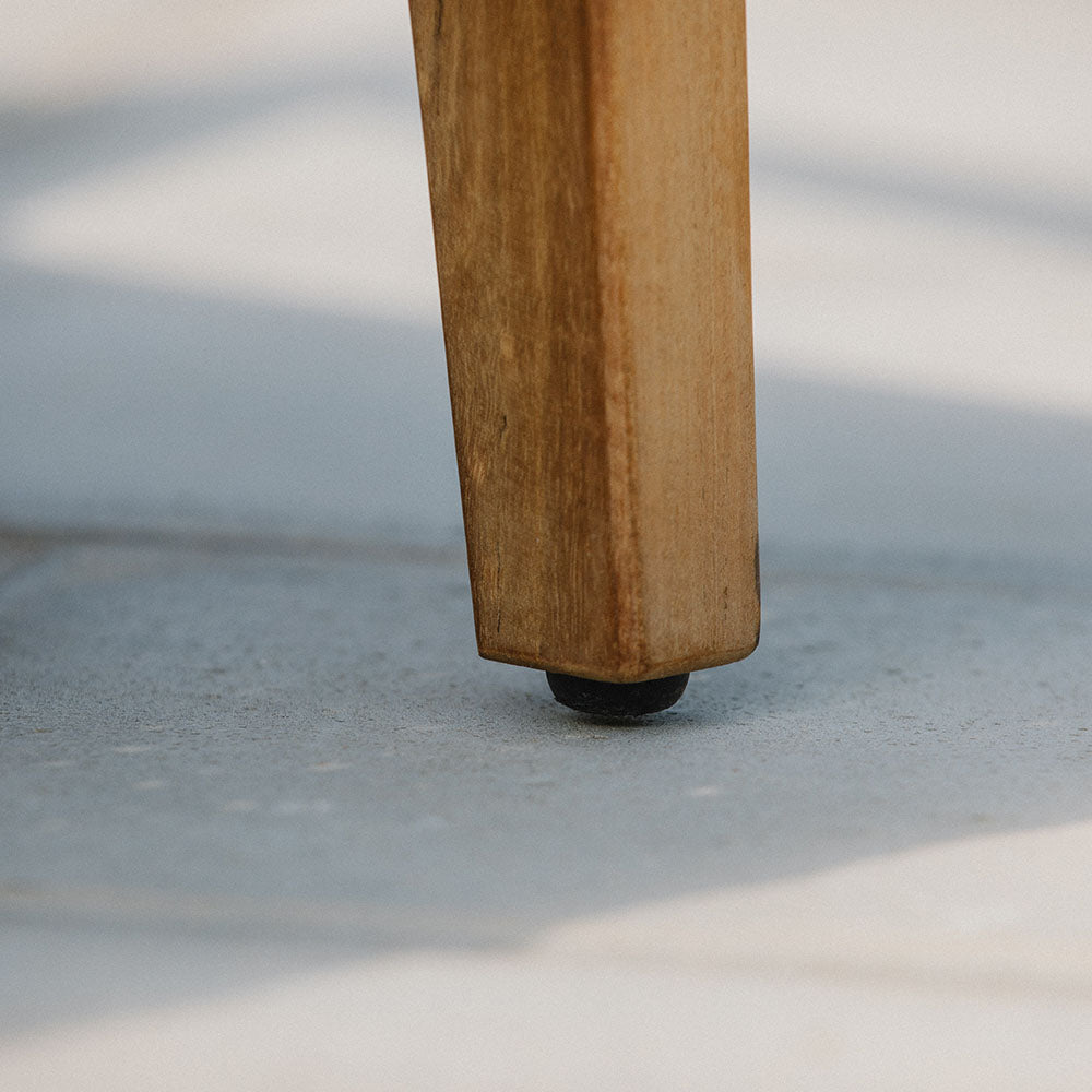 Grade A Teak Rope Weave Lounge Chair