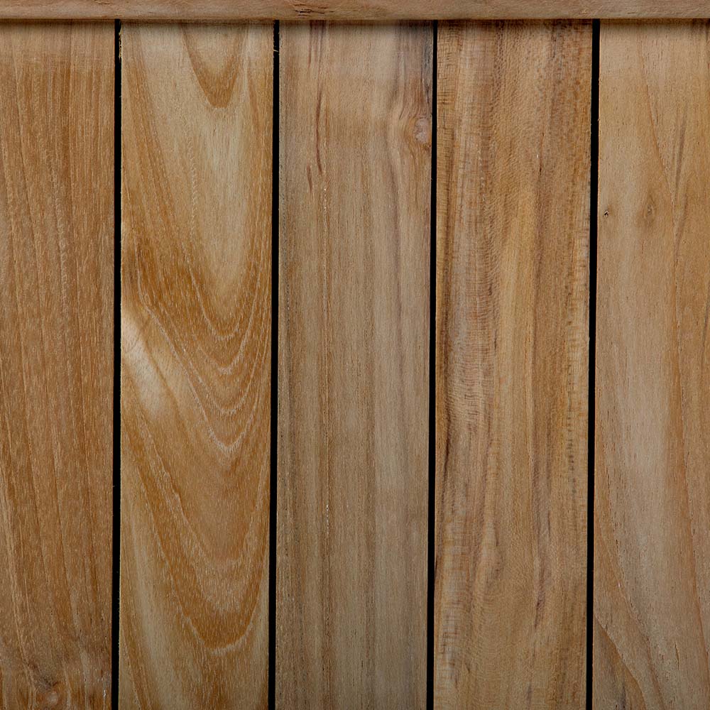 Grade A Teak Square Planter Box | Single Bench Set - view 30