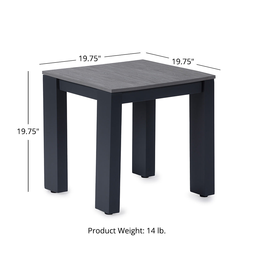 Slate End Table
