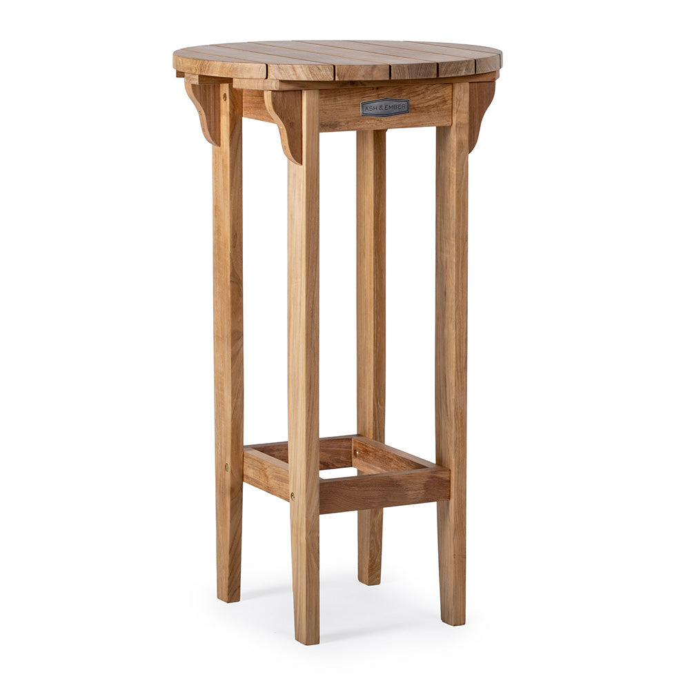 Grade A Teak 24" Round Bar Table