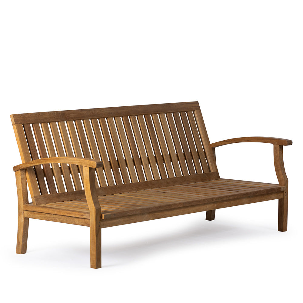 Grade A Teak Lounge Bench - view 1