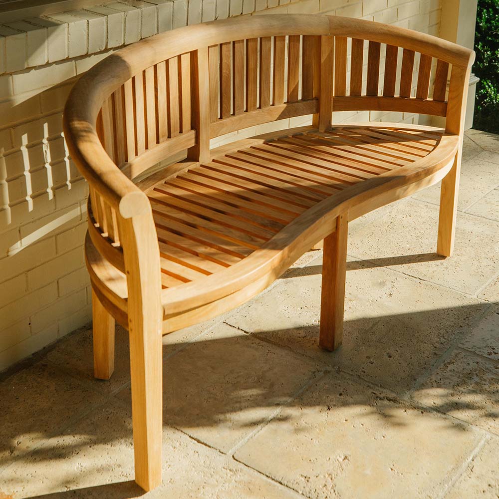 Charleston Grade A Teak Bench - view 3