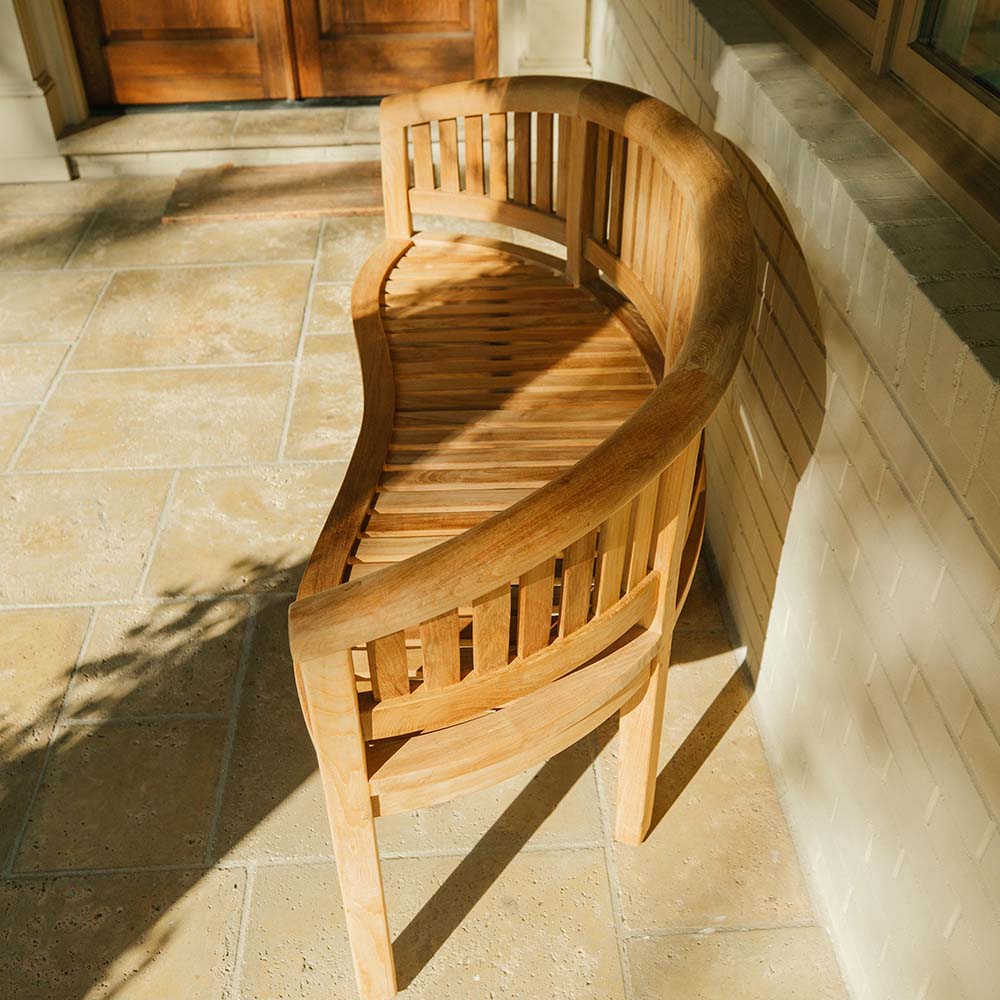 Charleston Grade A Teak Bench - view 5