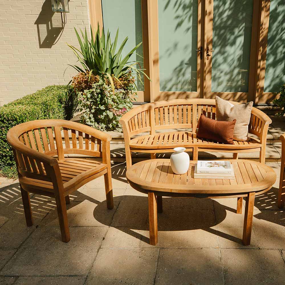 Charleston Grade A Teak Bench - view 6