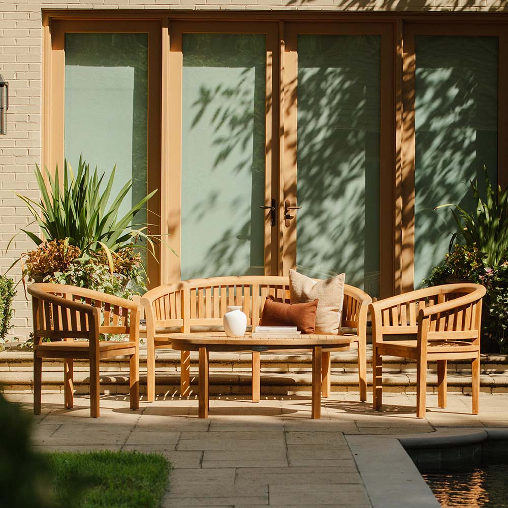 Charleston Grade A Teak Bench