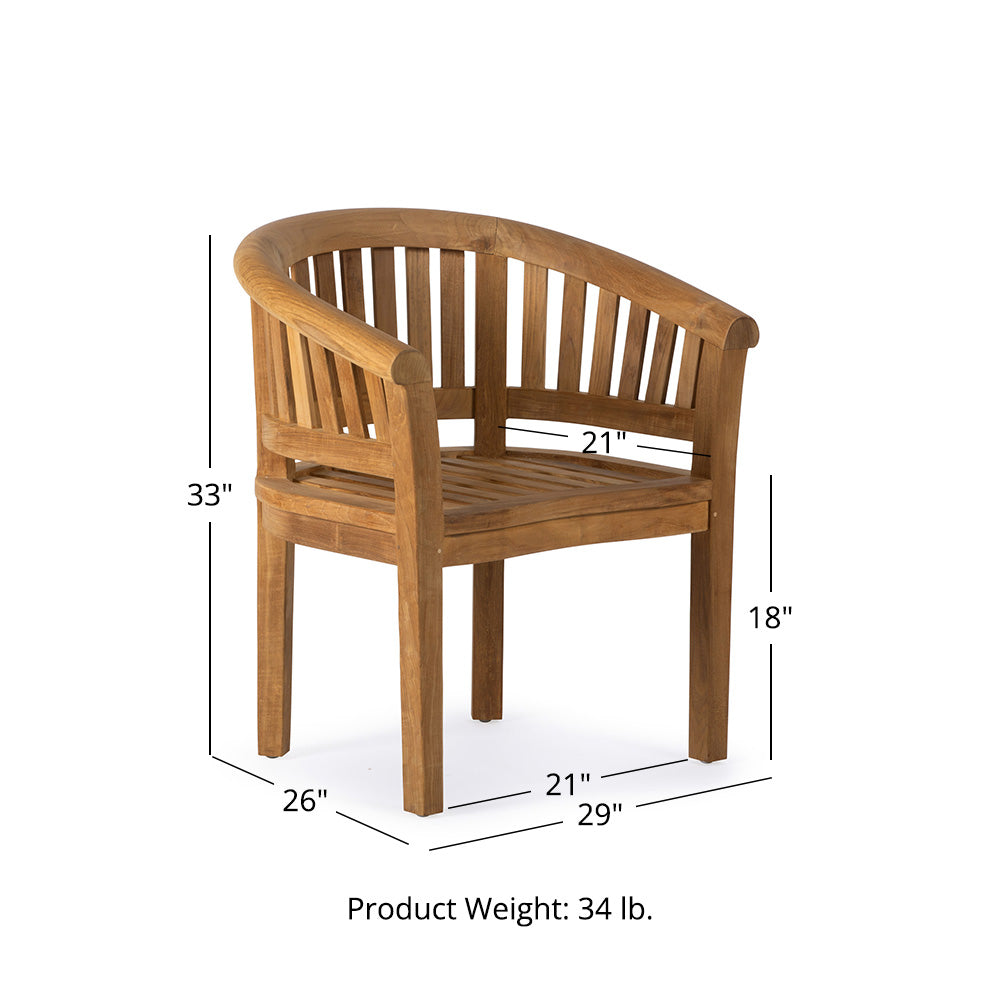 Charleston Grade A Teak Chair