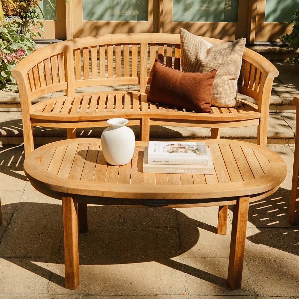Charleston Grade A Teak Coffee Table - view 4