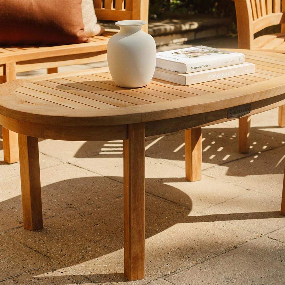 Charleston Grade A Teak Coffee Table - view 5
