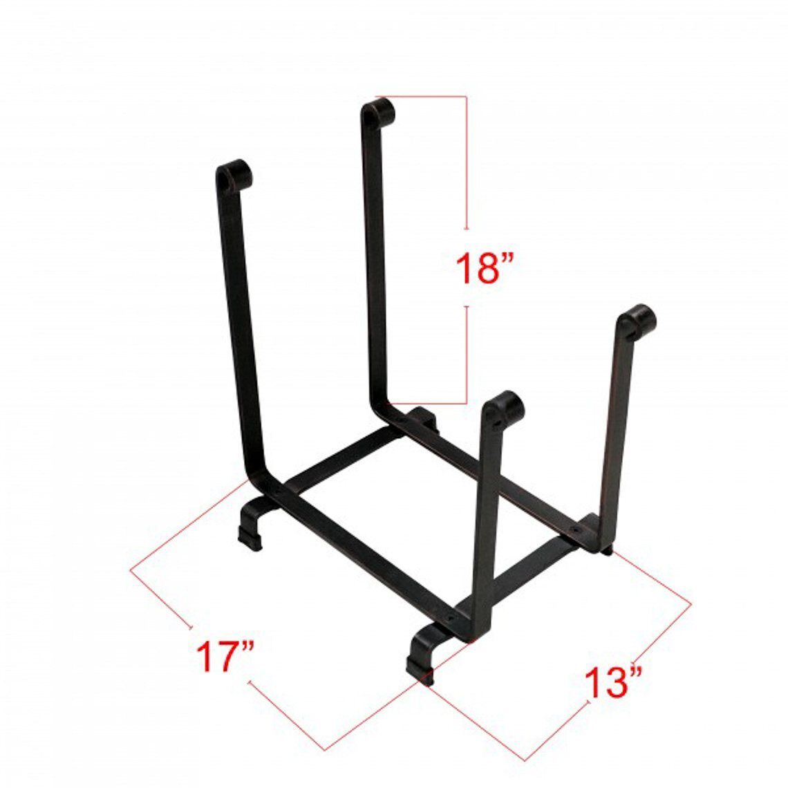 Scratch and Dent - Hearth Firewood Log Rack 18" H x 17" L - FINAL SALE - view 4