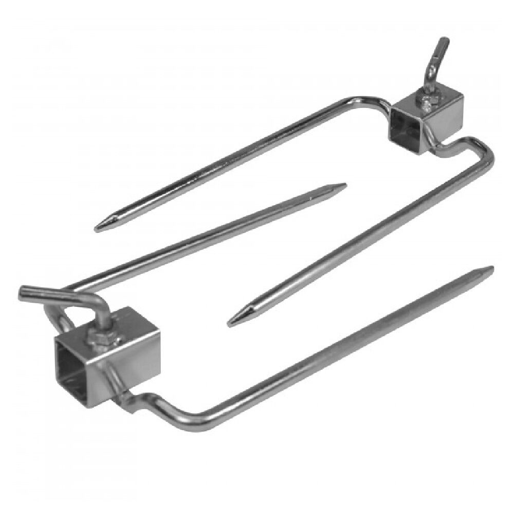 Scratch and Dent - Pair of Rotisserie Forks for 7/8" Square Spit Rod - FINAL SALE - view 1