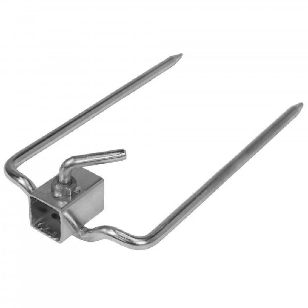 Scratch and Dent - Pair of Rotisserie Forks for 7/8" Square Spit Rod - FINAL SALE